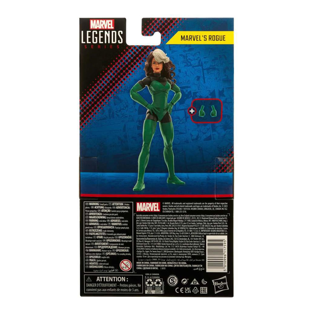 Marvel's Rogue fits into Marvel Legends multiverse collections for expanded displays.