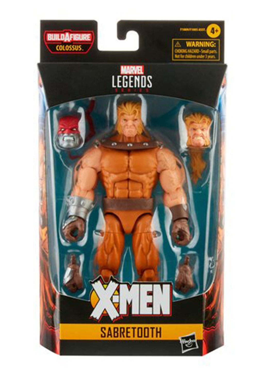 Marvel Sabretooth 6-inch figure in a dynamic pose for display and play.