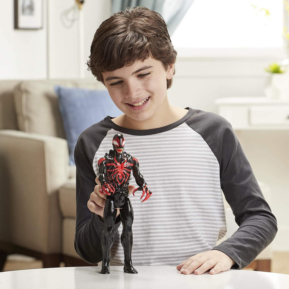 Marvel SPD MAX Venom Titan Miles Morales packaging image for gifting ideas.
