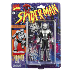 Marvel Spider-Man Spider-Armor Mk I web FX accessories enhance display options.