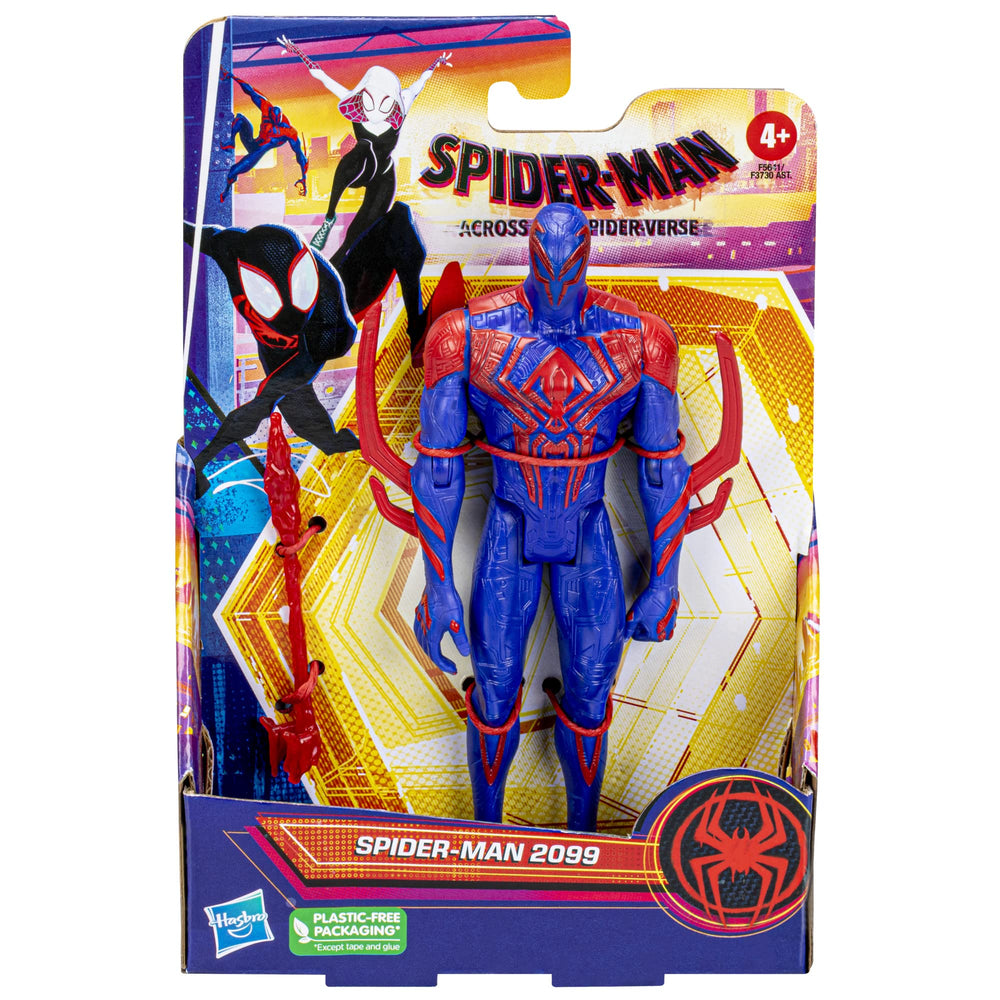 Movie-inspired Spider-Man 2099 design detail for authentic display