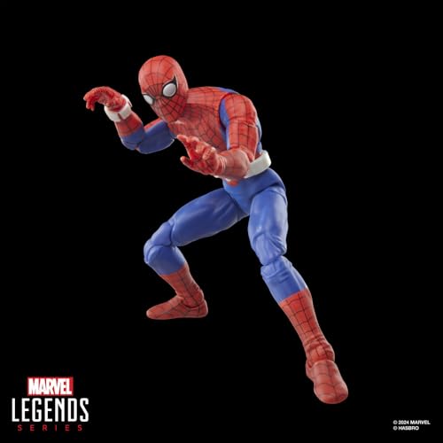 Marvel Spider-Man ’77 action figure with mesh attachments for dramatic poses