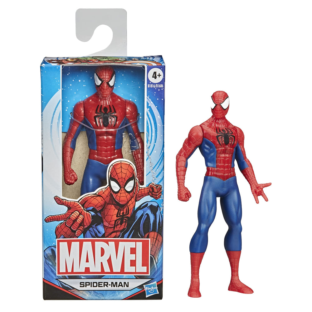 Marvel Spider-Man Avengers figure dynamic pose for collection display.