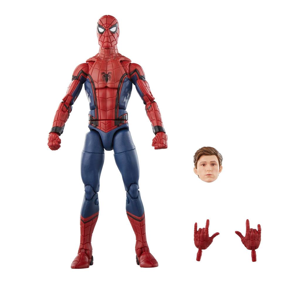 Marvel Spider-Man Civil War action figure front view for display and posing