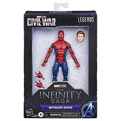 Marvel Spider-Man Civil War action figure pose highlighting dynamic stance