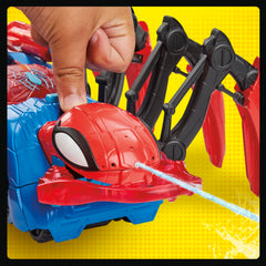 Highly detailed poseable Spider-Man figure for dynamic scenes