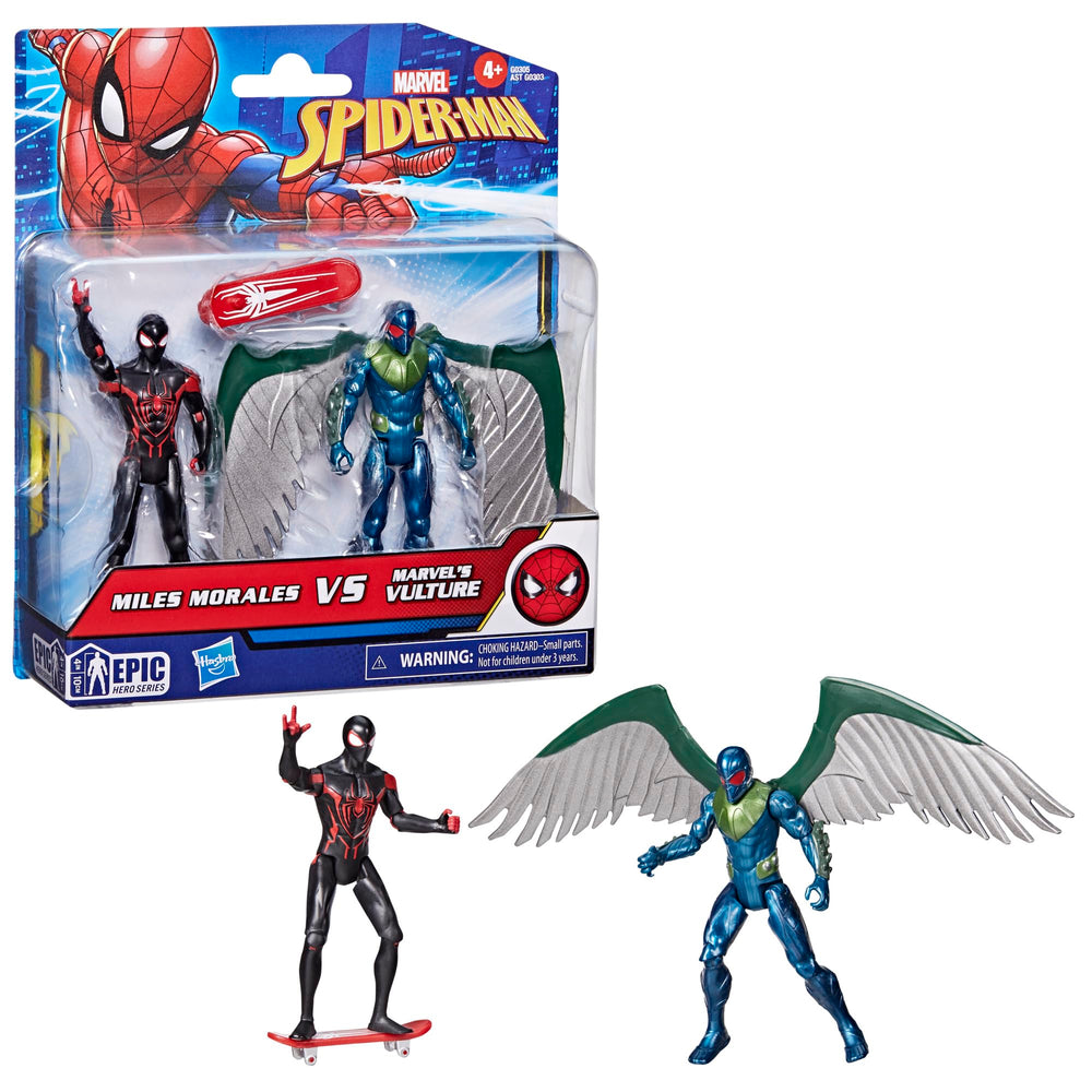 Epic Hero Series two-pack poses for dynamic storytelling and play.