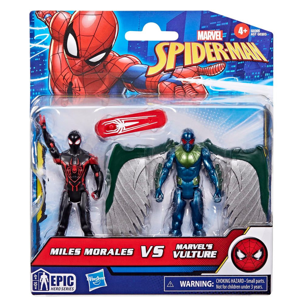 Marvel's Vulture figure with winged design for dramatic aerial battles.