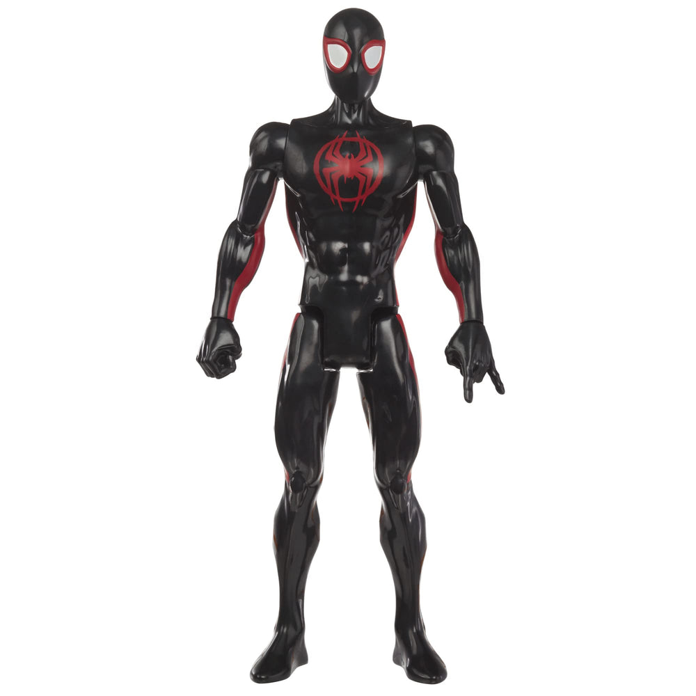 Marvel Spider-Man Miles Morales figure featuring Across the Spider-Verse design for authentic display.
