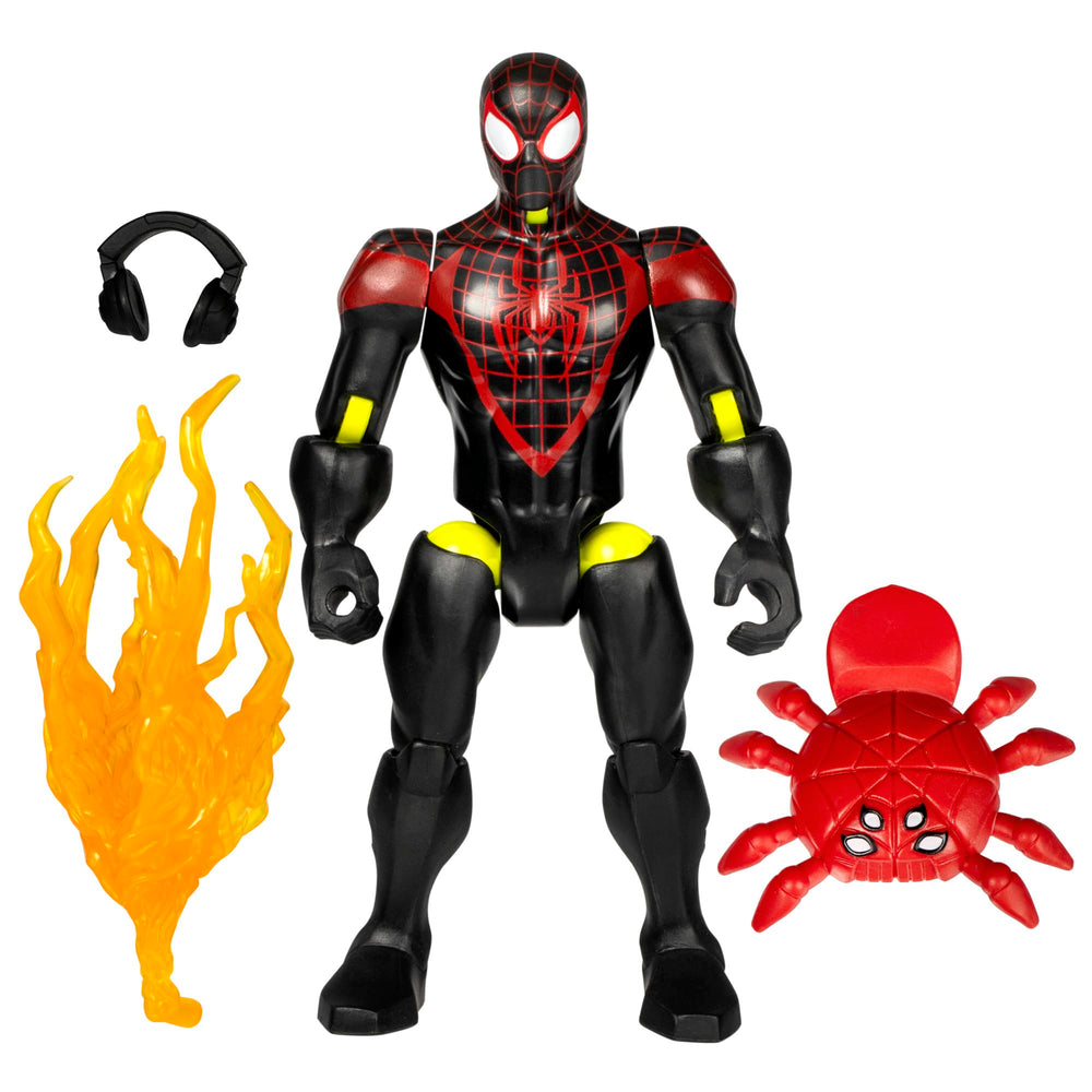 Marvel Spider-Man MixMashers Miles Morales backpack showcases one accessory for imaginative play.