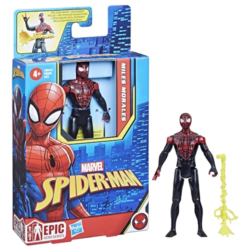 Miles Morales articulated figure with nine joints for versatile poses