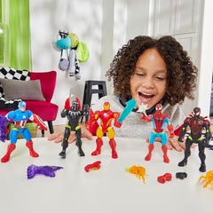 Marvel Spider-Man MixMashers accessory-pack shows additional parts for enhanced play.
