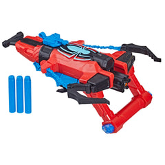 Marvel Spider-Man Spider Strike N Splash Blaster darts ready for action.