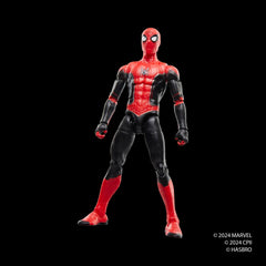 Marvel Spider-Man upgraded-suit 6-inch figure supports dynamic posing and shelf display.