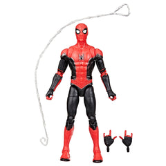 Marvel Spider-Man upgraded-suit figure front view for display.
