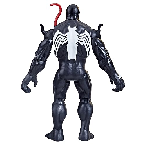 Marvel VenomVersus figure with classic black and white decor for display