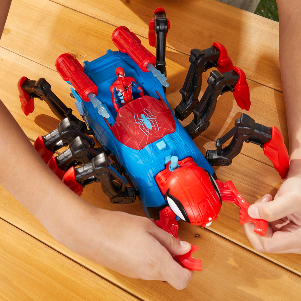 Two web projectiles included for web-blasting fun