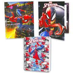 Marvel Spider-Man notebook spine offers durable writing space for notes