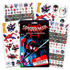 Spiderman sticker pad with 300+ stickers for imaginative scenes.