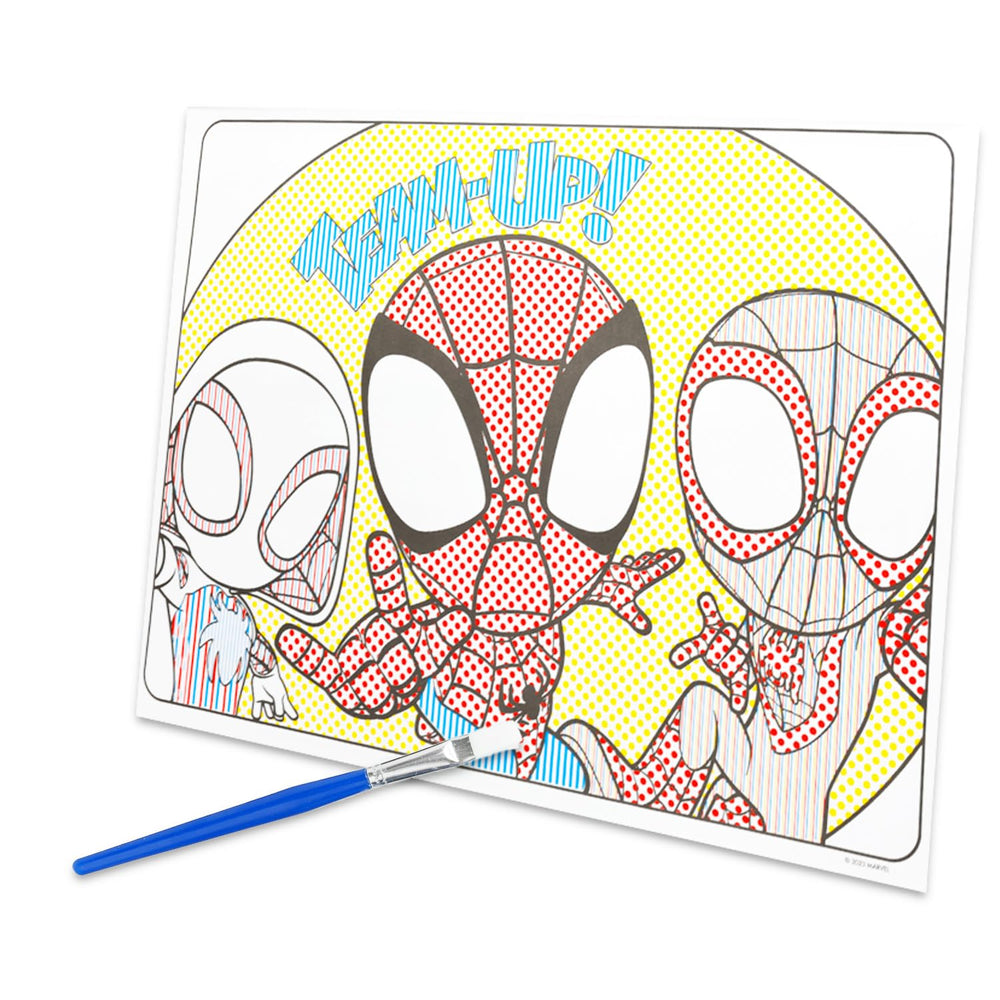 Marvel Spidey Friends travel-friendly art set keeps little artists entertained