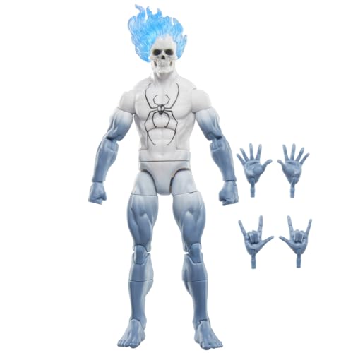 Marvel Spirit Spider articulation points enable dynamic posing for dramatic shelf scenes.
