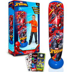 Marvel Store Spiderman bop bag 60-inch artwork for active outdoor play.