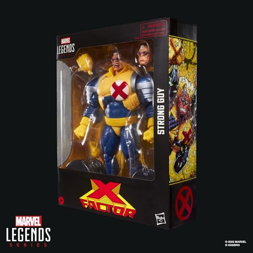 Marvel Legends Strong Guy windowed packaging supports safe shelf display