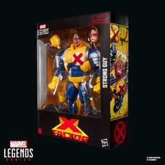Marvel Legends Strong Guy windowed packaging supports safe shelf display