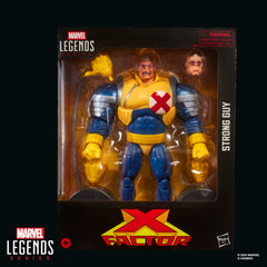 Marvel Legends Strong Guy figure side pose ideal for dynamic dioramas