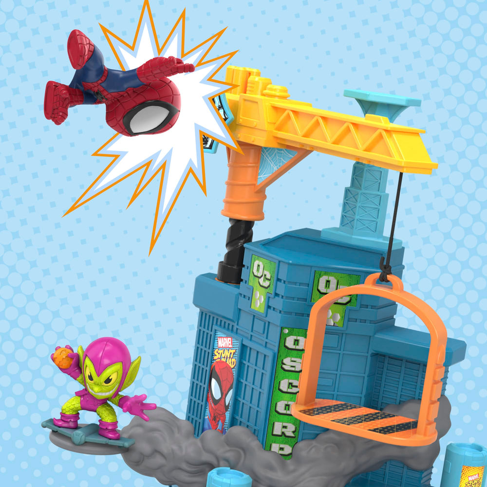 Launcher in action creating quick, energetic play sequences.
