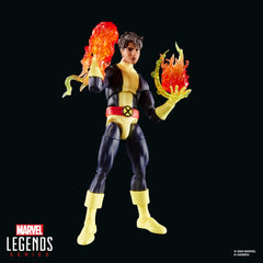 Marvel's Sunspot figure back view showing design fidelity