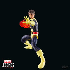 Marvel's Sunspot packaging retro blister card enhances display on shelf