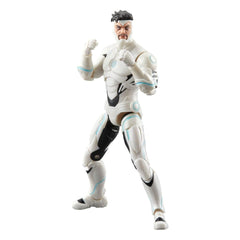 Marvel Superior Iron Man 6-inch figure front view for display-ready poseability