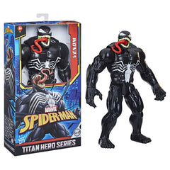 Marvel Venom figure in dynamic-action pose for imaginative play