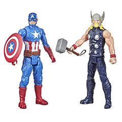 Marvel Titan Hero Series Thor 12-inch figure hammer-wielding pose