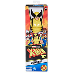 Marvel Titan Hero Series Wolverine with 5-point articulation enables expressive, action-packed posing.