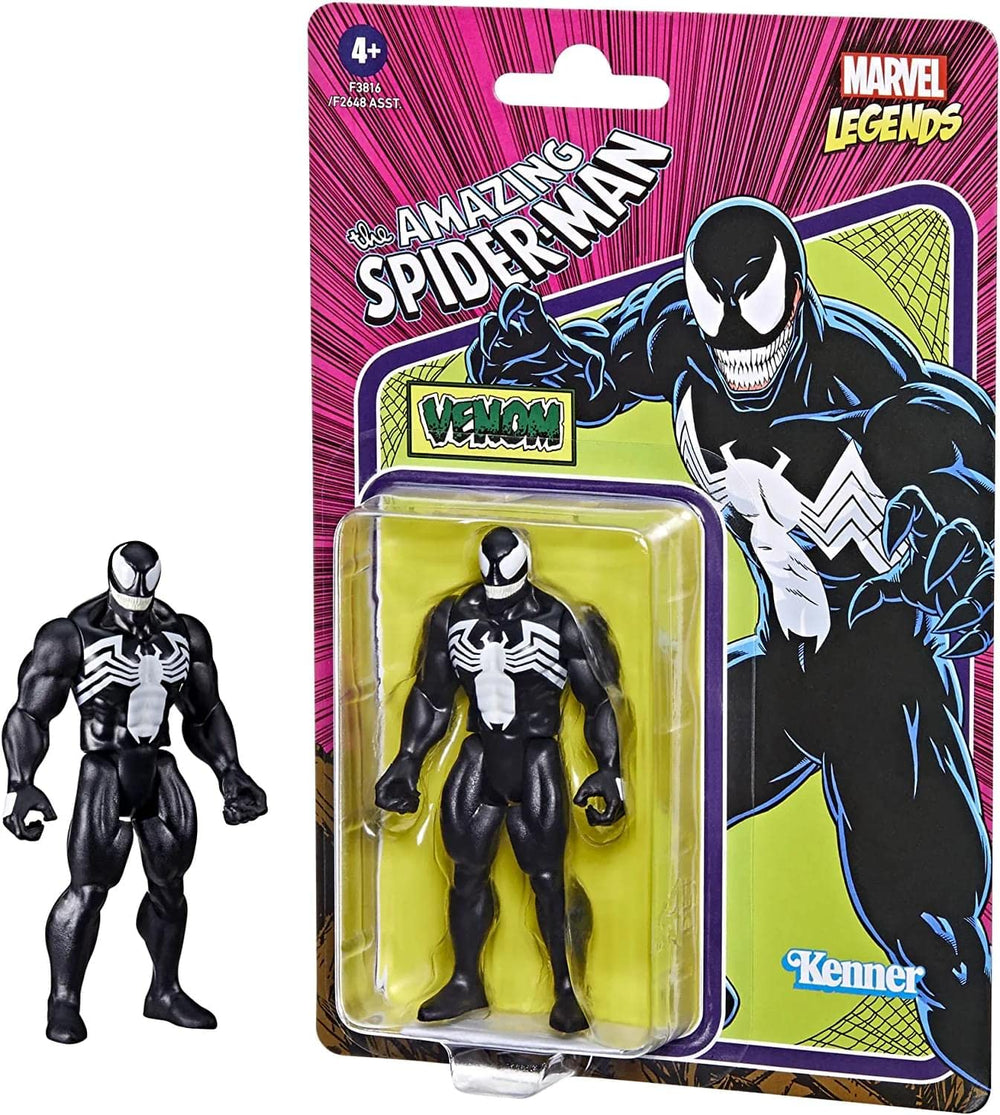 Marvel Venom Retro 375 figure articulation highlights for dynamic posing