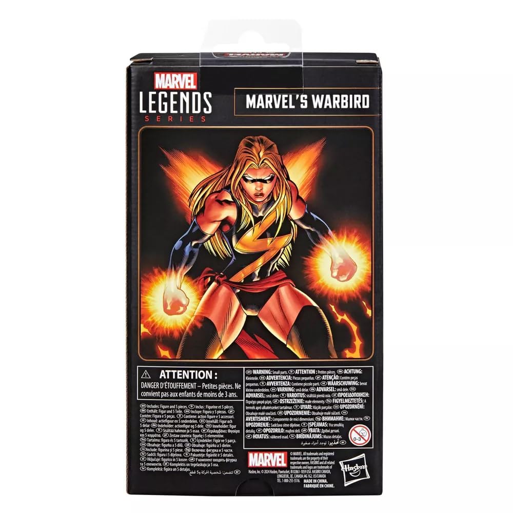 Marvel Warbird interchangeable hands and power FX for dynamic action.