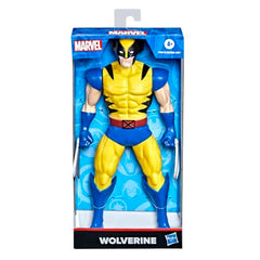 Marvel Wolverine 9.5-inch figure poseable articulation enables dynamic poses.