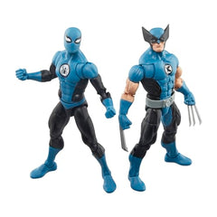 Marvel Legends Spider-Man Wolverine accessories set with alternate hands for versatile posing.