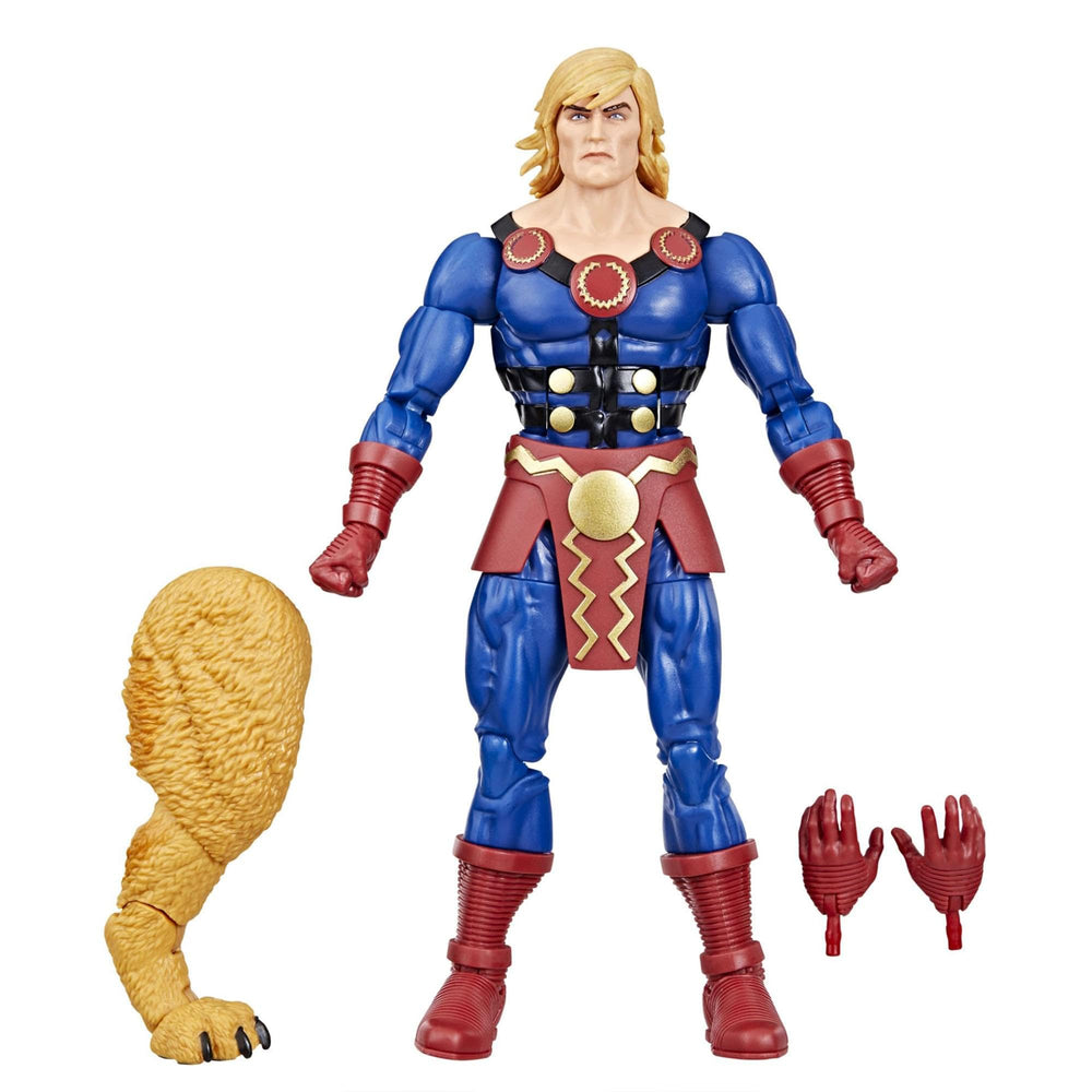 Marvel Zabu Build-A-Figure leg piece included for completing the build