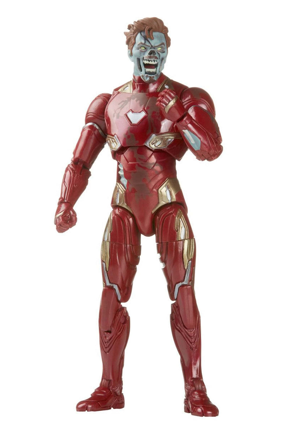 Marvel Legends Zombie Iron Man 6-inch figure with Disney Plus deco for dynamic posing