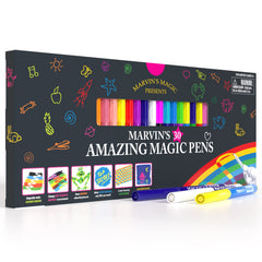 Marvin's Magic 30 Amazing Pens color-changing pens deliver vibrant, dynamic art.