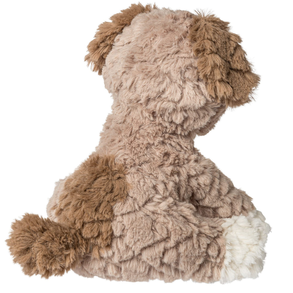 Mary Meyer Frisky Putty Puppy face close-up highlighting cute sculpted features.