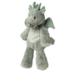 Mary Meyer Marshmallow Zoo Dragon plush with a soft face for cozy cuddles.