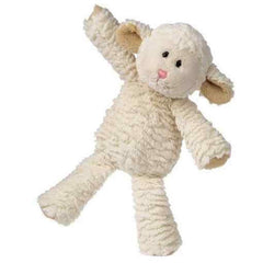 Mary Meyer Marshmallow Zoo Lamb 13-inch front view for cuddling