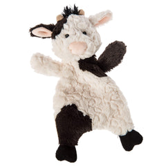 Mary Meyer Putty Cow Lovey face detail, soft and inviting for baby cuddles.