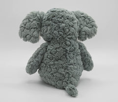 Mary Meyer Putty Elephant textured fabric detail enhances tactile play