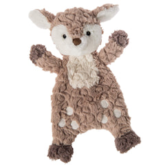Mary Meyer Putty Lovey Fawn face close-up shows ultra-soft fabric for soothing hugs