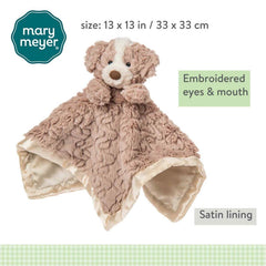 Mary Meyer Putty Nursery Hound Blanket fits neatly with other Putty toys.